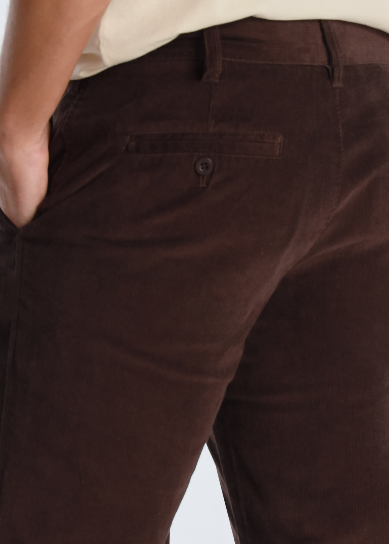 Pantalon chino en velours côtelé - Bendorff