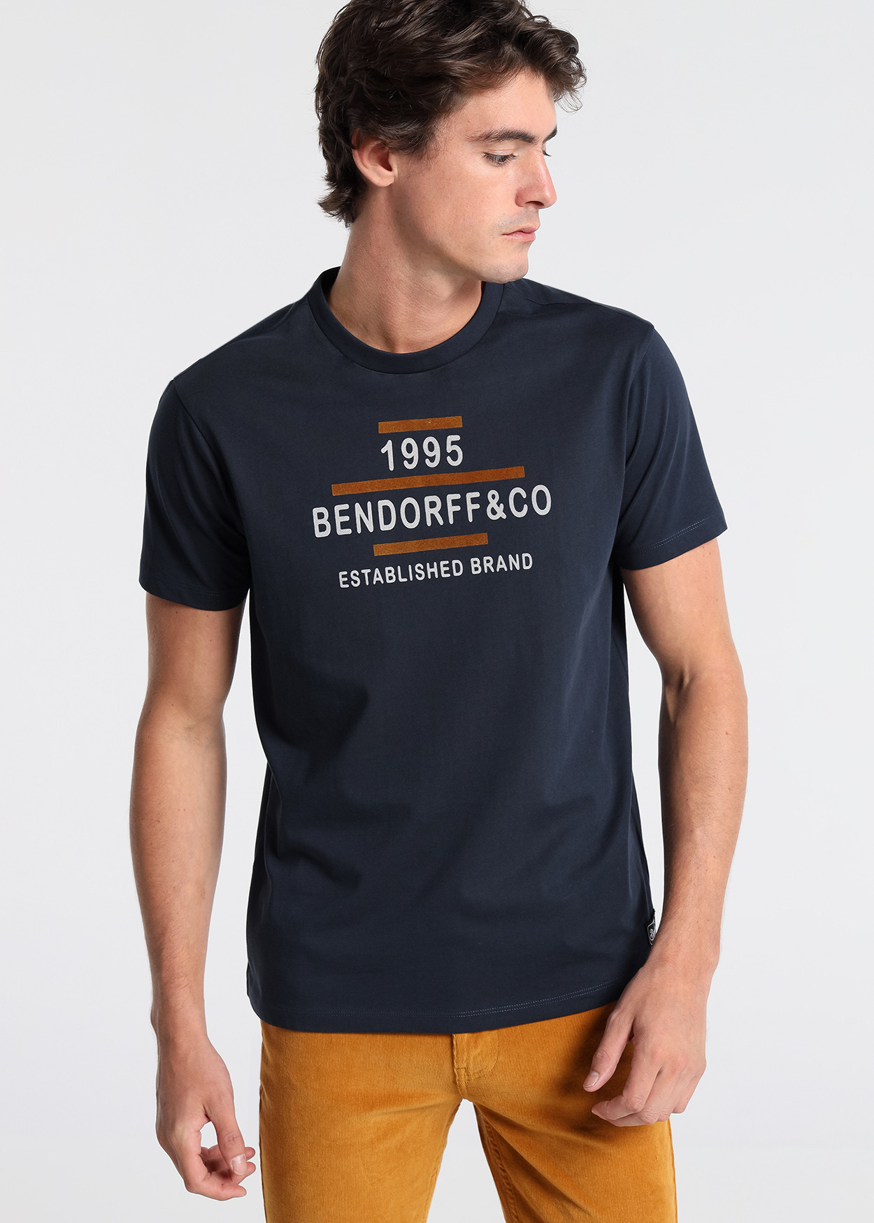 Camiseta básica de cuello alto - Bendorff