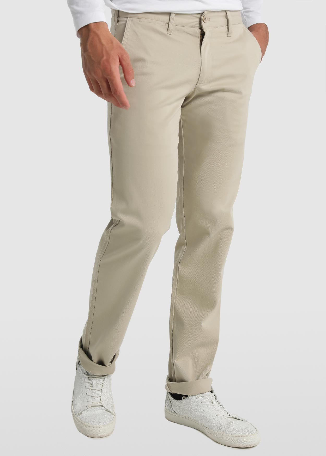 Pantalon Chino avec ceinture - Bendorff