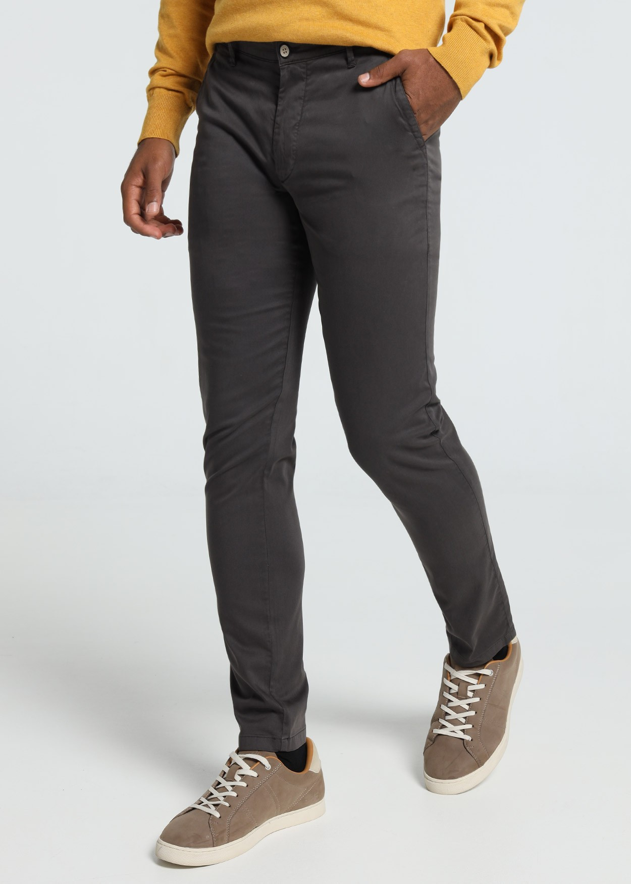 Pantalon chino en velours côtelé - Bendorff